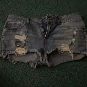 Jean shorts